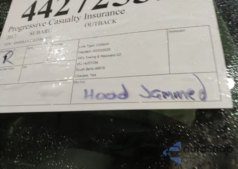 2017 Subaru Outback 2.5I Limited z USA, uszkodzony, nr VIN 4S4BSANC6H3441052